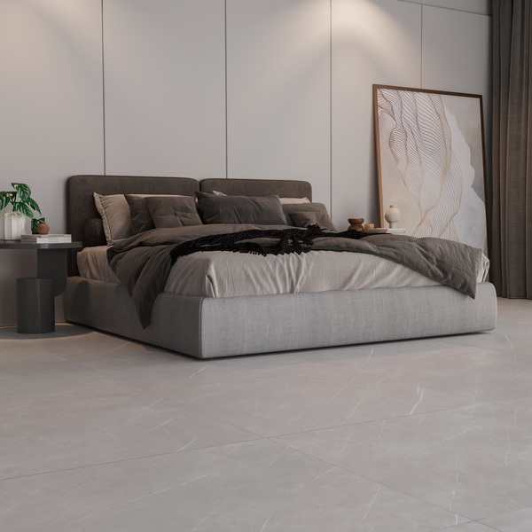 Porcelanato Marmorizado Acetinado Borda Reta Interno 94x94cm Pulpis Satiny Embramaco - Image 3